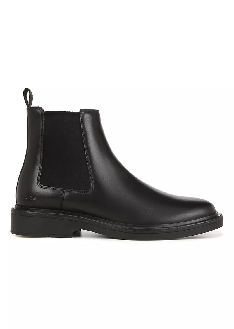 Vince Erik Leather Chelsea Boots