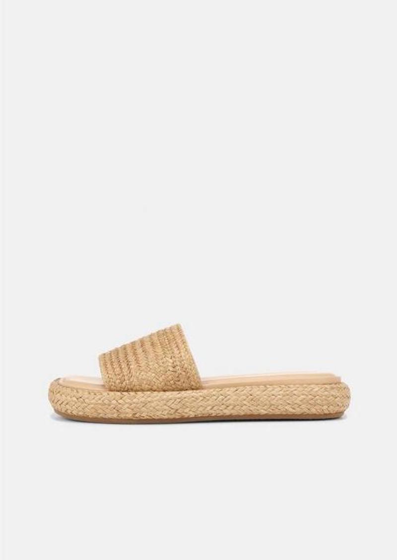 Vince Eva Woven Slide Sandal