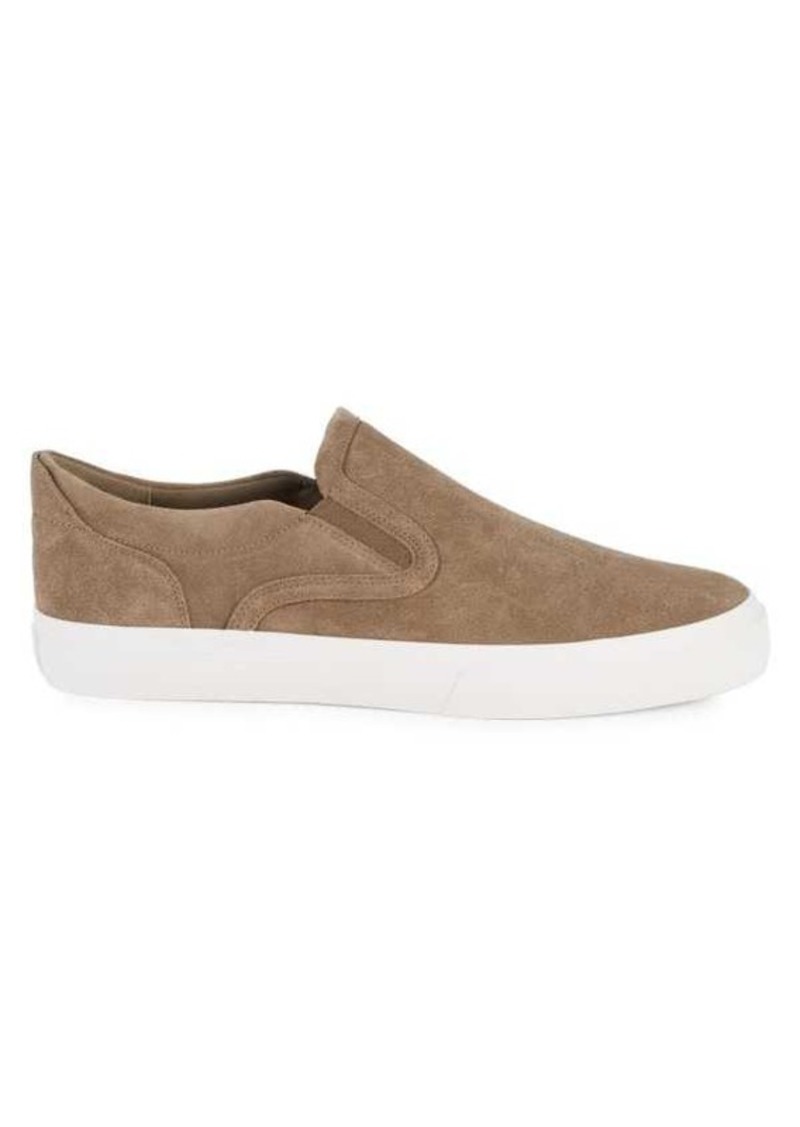 Vince Fairfax Suede Slip-On Sneakers