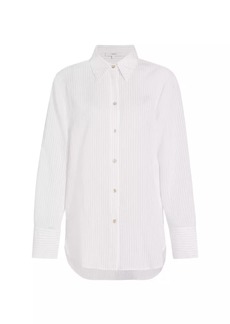 Vince Fine Stripe Relaxed Shirt