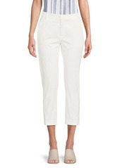 Vince Flat Front Cropped Chino Pants