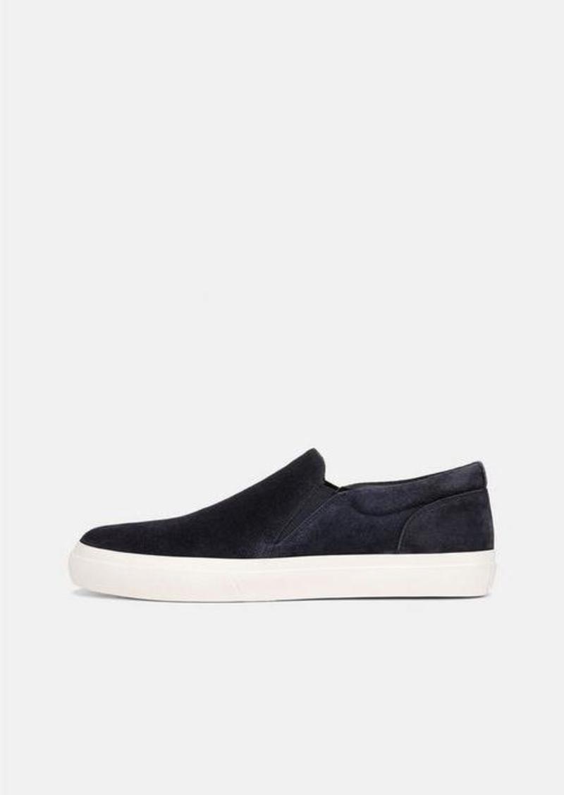 Vince Fletcher Perforated Suede Sneaker