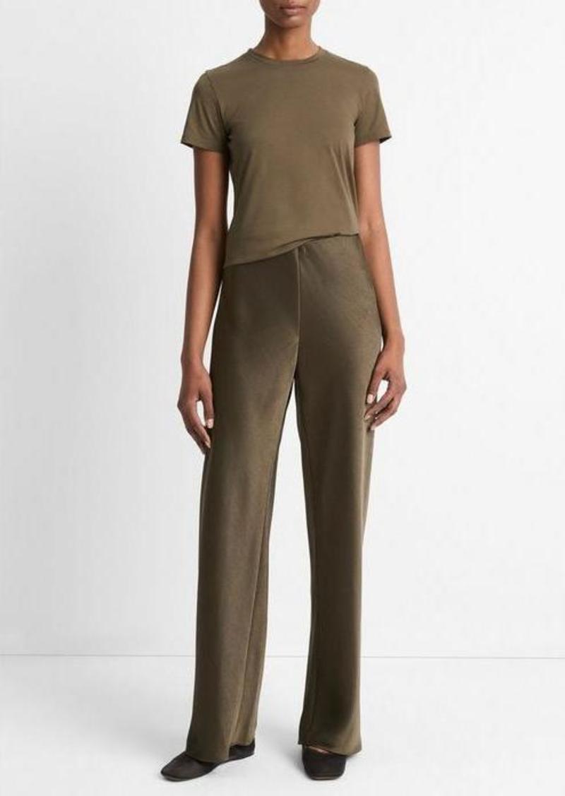 Vince Fluid Satin Bias Pant