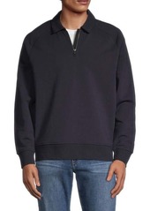 Vince ​​​French Terry Zip-Up Pullover