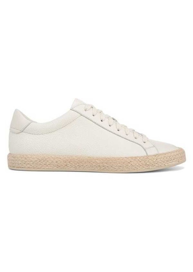 Vince Fulton Leather Espadrille Sneakers