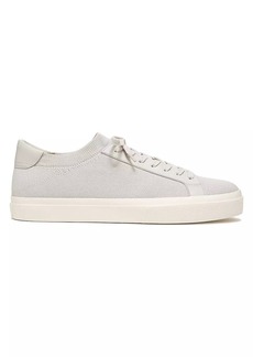 Vince Fulton Leather-Trimmed Knit Sneakers