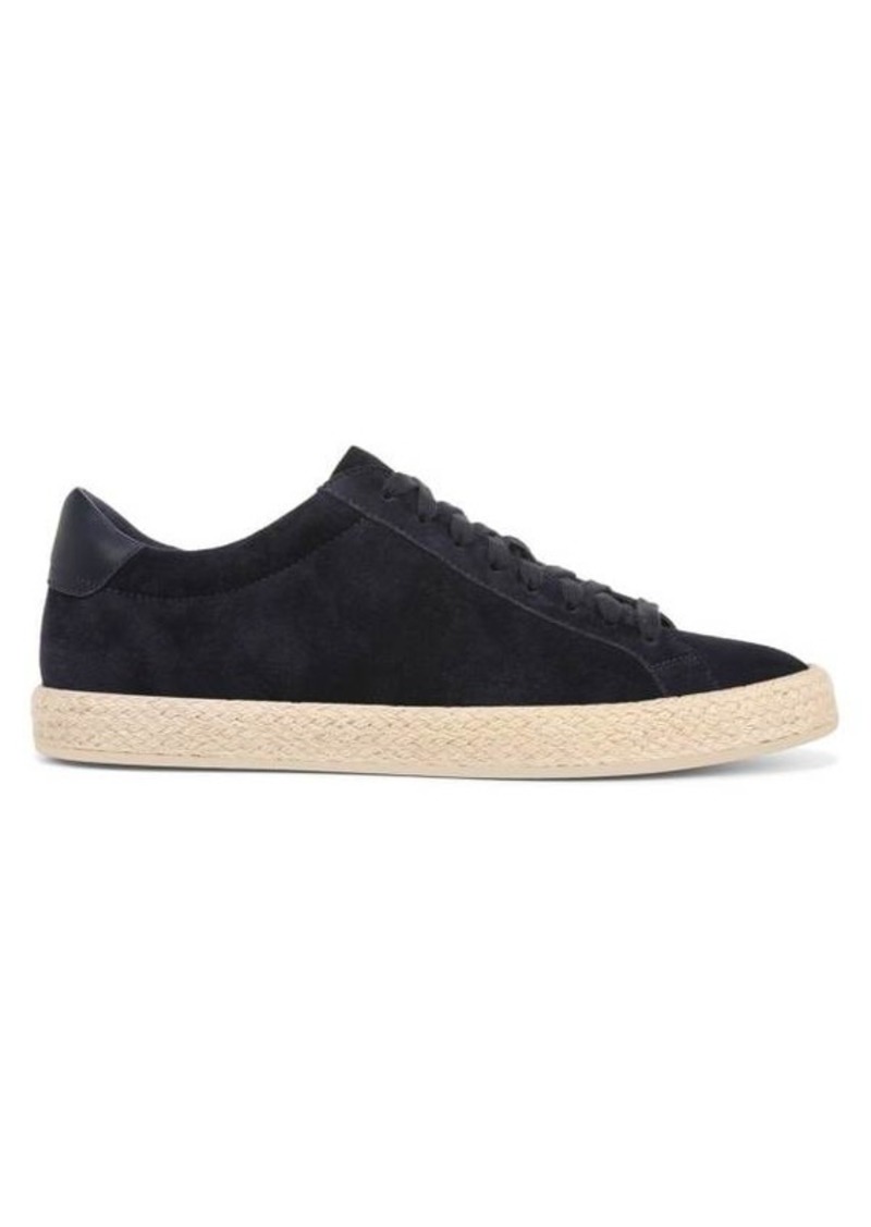 Vince Fulton Low Top Espadrille Leather Sneakers