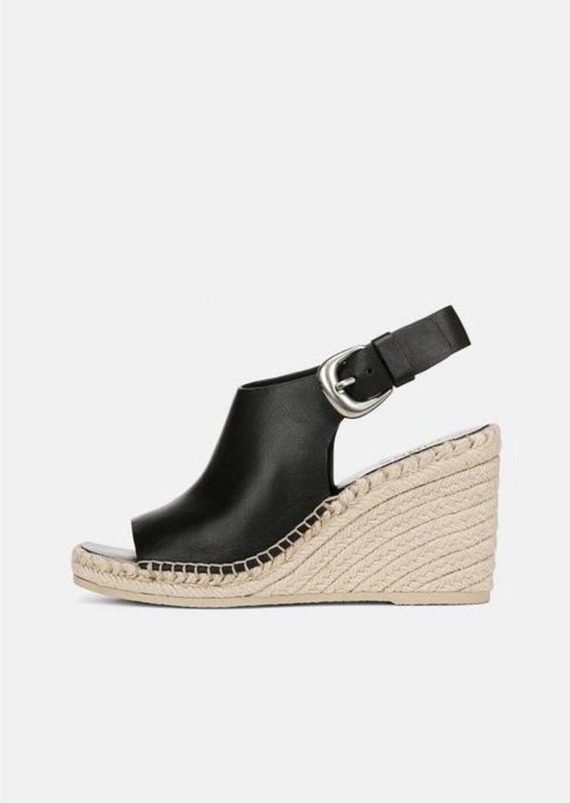 Vince Gabriela Leather Wedge Espadrille Sandal