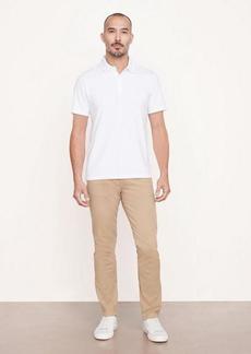 Vince Garment Dye Short-Sleeve Polo Shirt