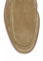 Vince Grant Suede Slip-On Shoes