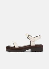 Vince Heloise Leather Lug-Sole Sandal