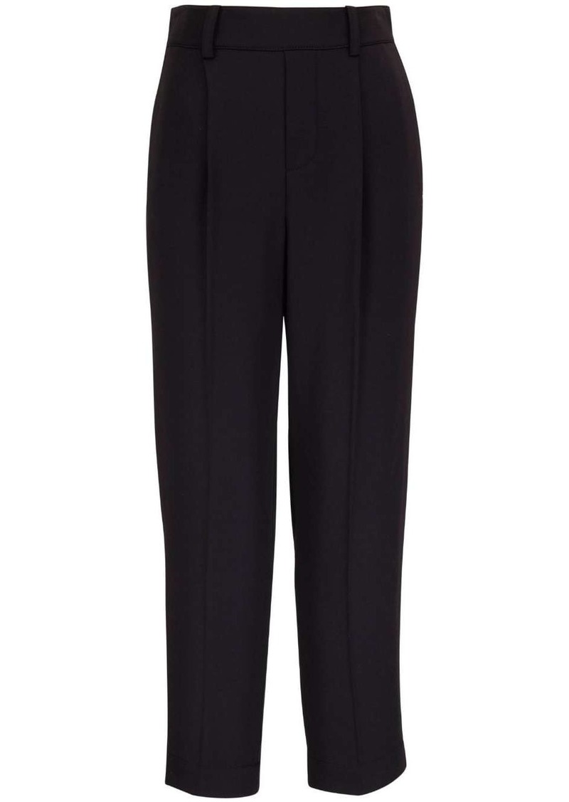 Vince high-waist tapered-leg trousers