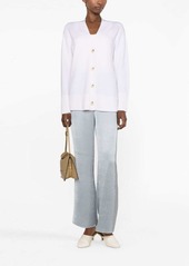 Vince high-waisted flared trousers