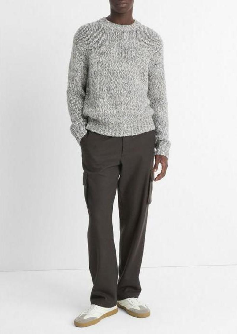 Vince Homespun Marled Crew Neck Sweater