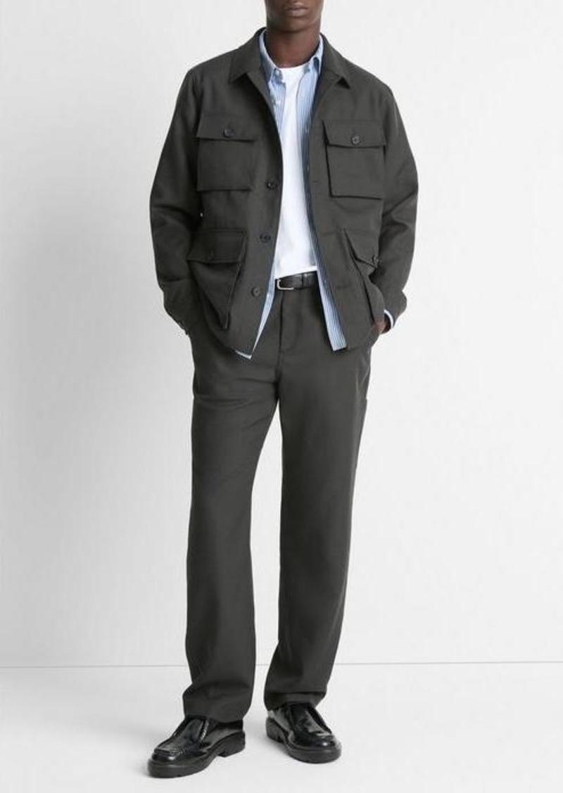 Vince Italian Tropical Wool Field Jacket