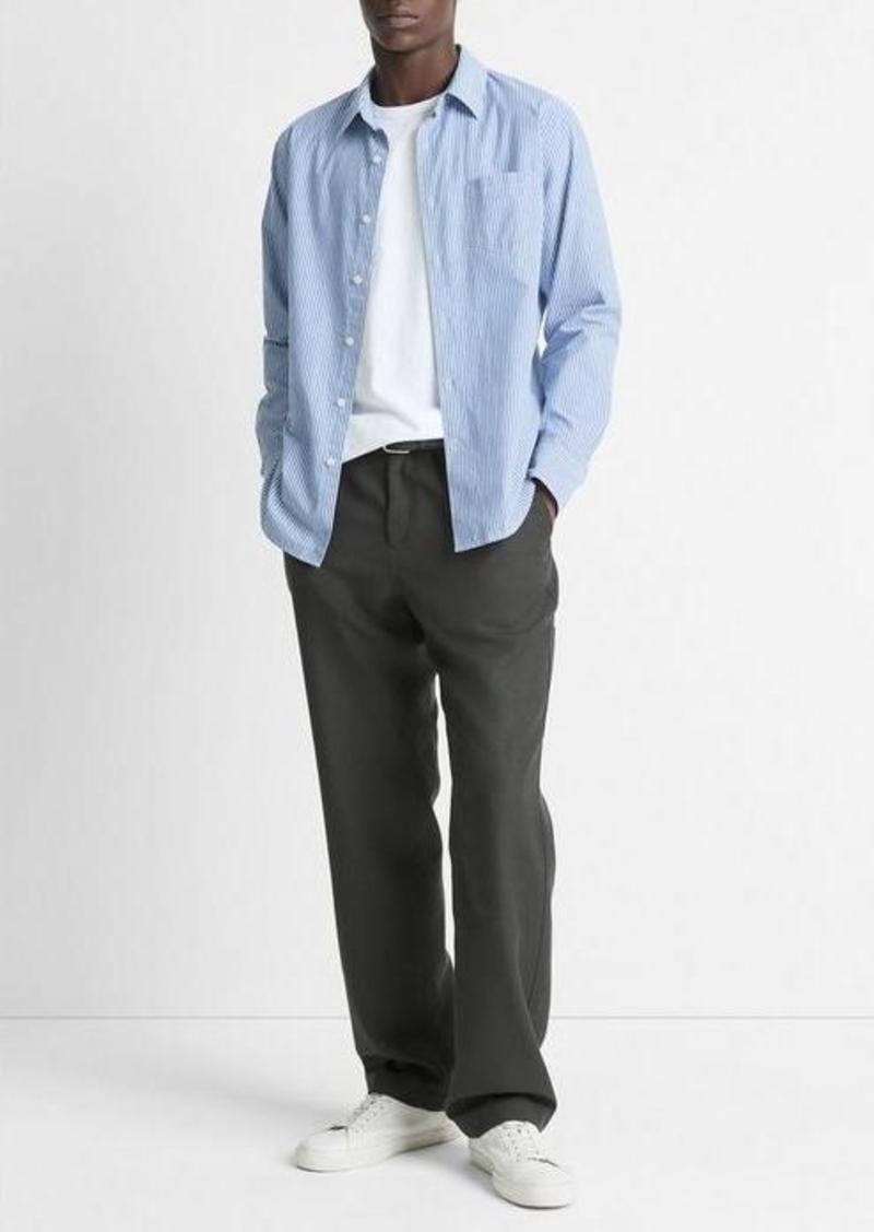 Vince Italian Tropical Wool Utility Pant