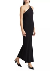 Vince Jewel Sphere One-Shoulder Maxi Dress