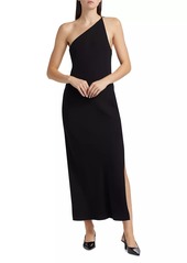 Vince Jewel Sphere One-Shoulder Maxi Dress