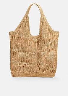 Vince Jumbo Straw Tote