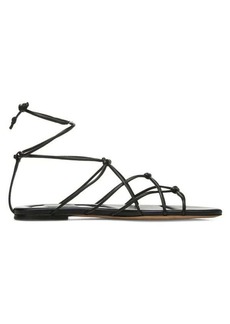 Vince Kenna Leather Strappy Flat Sandals