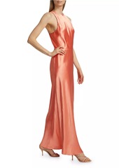 Vince Lean Satin Maxi Dress