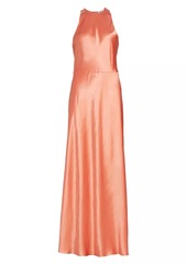 Vince Lean Satin Maxi Dress