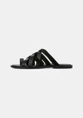 Vince Leather and Suede Piers Sandal