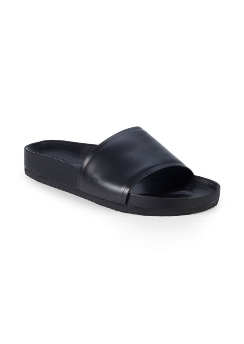 Vince Leather Slide Sandals | Shoes