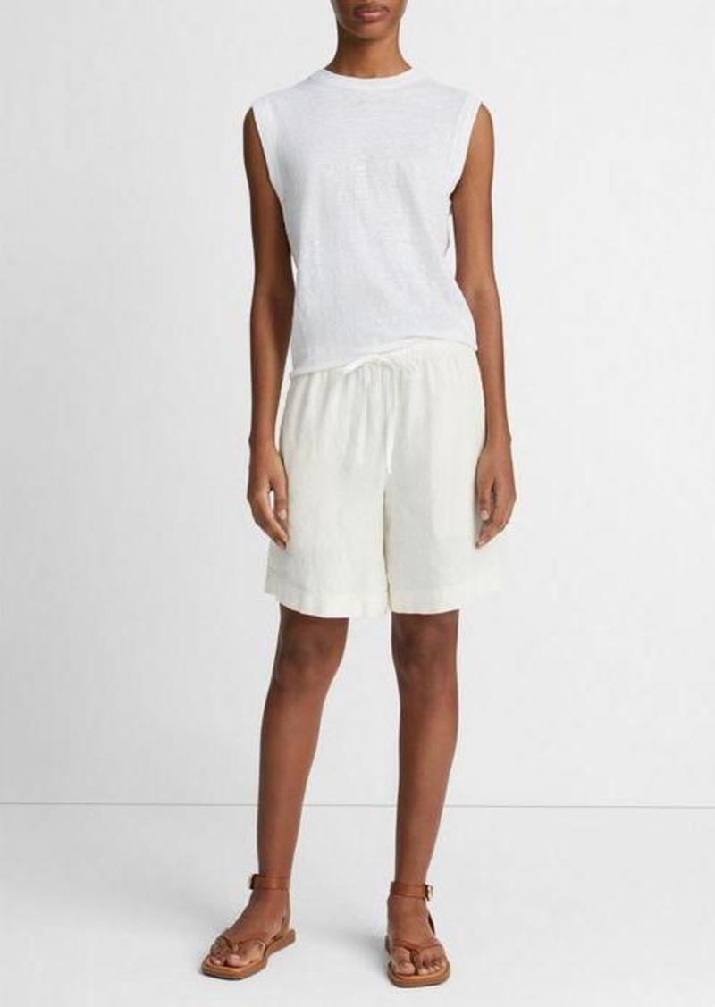 Vince Linen Muscle T-Shirt