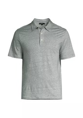 Vince Linen Polo Shirt