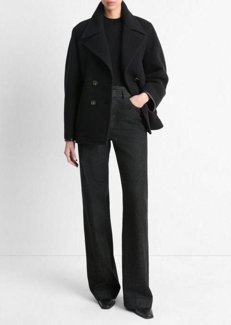 Vince Lofty Italian Wool-Blend Belted Jacket