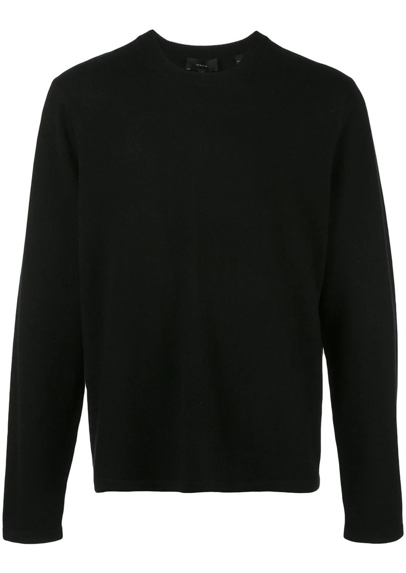 Vince long-sleeve fitted sweater