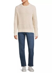 Vince Macro Waffle Knit Crewneck Sweater