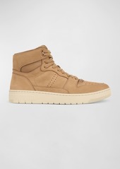 Vince Men's Mason Tonal Leather High-Top Sneakers