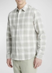 Vince Men's Salton Plaid Sport Shirt