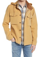 Vince Hooded Field Coat in 286-New Camel at Nordstrom