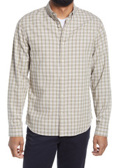Vince Plaid Button-Down Oxford Shirt in Echo Park/Leche at Nordstrom