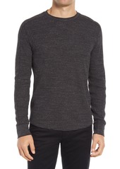 Men's Vince Slim Fit Stretch Cotton Thermal Long Sleeve T-Shirt
