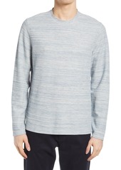 Vince Thermal Crewneck Pullover in Huntington Beach/Heather Grey at Nordstrom