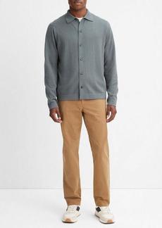 Vince Merino Button-Front Cardigan