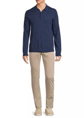 Vince Merino Wool Polo Sweater