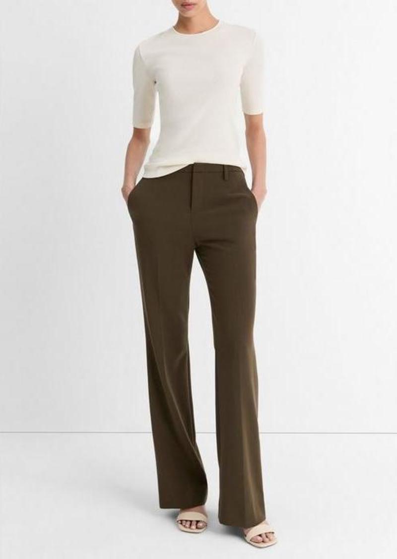 Vince Mid-Rise Tailored Flare Pant