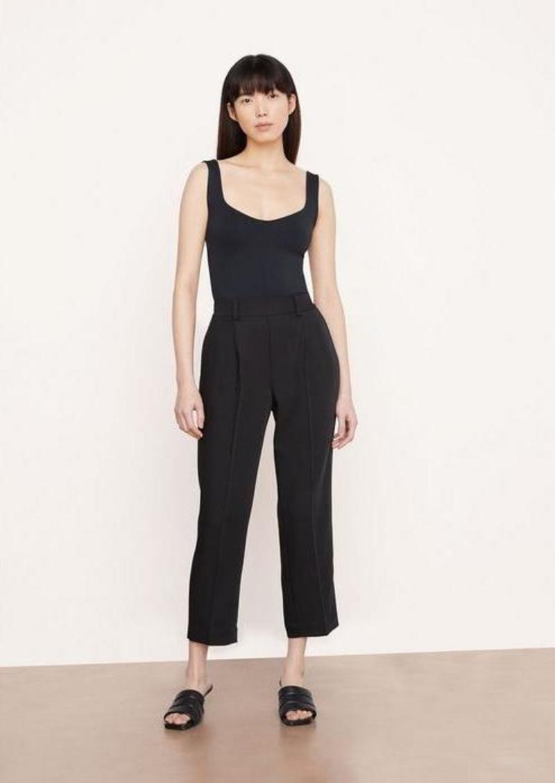 Vince Mid-Rise Tapered Pull-On Pant