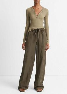 Vince Mid-Rise Utility Drawstring Pant