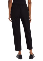 Vince Mid-Rise Wool-Blend Cropped Pants
