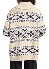 Vince Nordic Fair Isle-Inspired Sweater