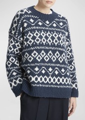 Vince Nordic Wool-Blend Fair Isle Sweater