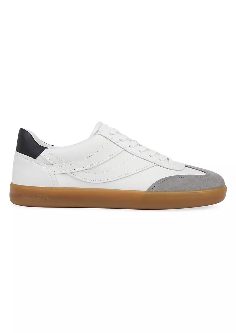 Vince Oasis-M Leather Low-Top Sneakers