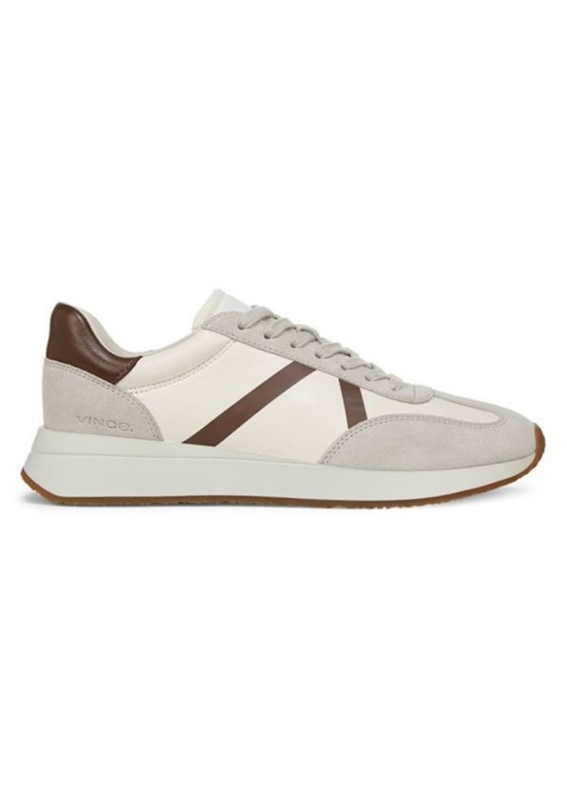 Vince Ohara B Leather Low Top Running Sneakers