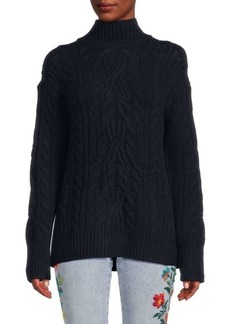 Vince Oversized Cable-Knit Sweater